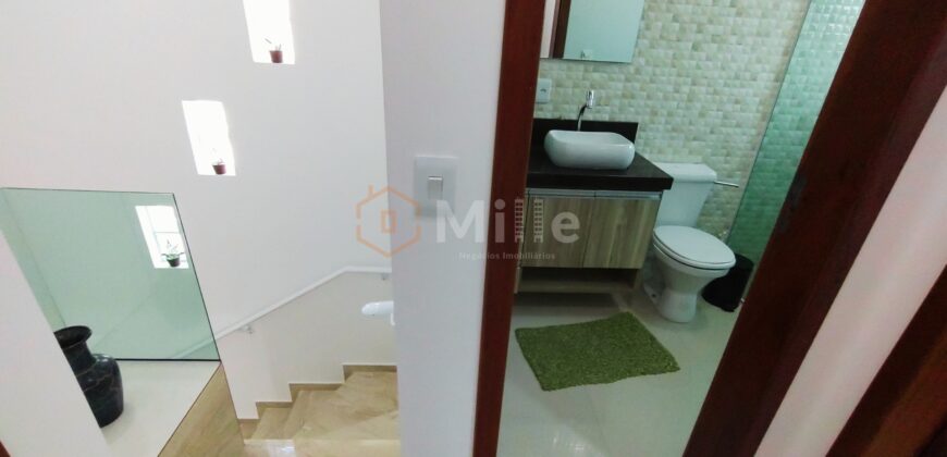 VENDE-SE SOBRADO DUPLEX MOBILIADO QUINTAL INDIVIDUAL